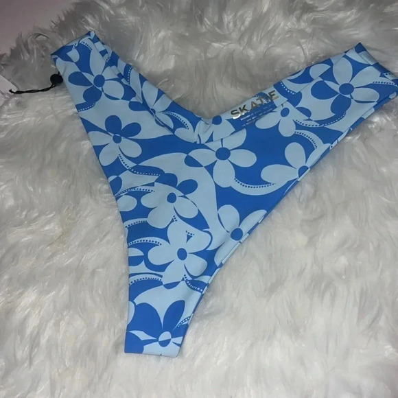 NWT Skatie Swim Bottoms XL Blue - Picture 4 of 4